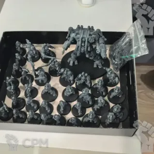 Описание картинки Армия Серых Рыцарей Grey Knights от Adam_dono по цене 17 000руб | Свободный Рынок Миниатюр - СРМ