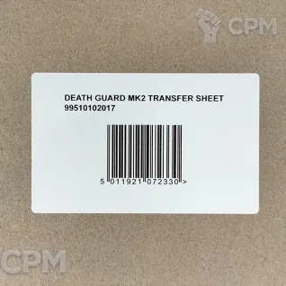 Описание картинки Death Guard Legion Transfer Sheet Декали Оригинал GW от Vault Boy по цене 5 298руб | Свободный Рынок Миниатюр - СРМ
