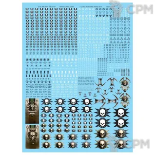 Описание картинки Death Guard Legion Transfer Sheet Декали Оригинал GW от Vault Boy по цене 5 298руб | Свободный Рынок Миниатюр - СРМ