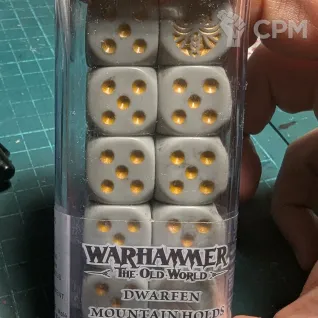 Описание картинки Dwarfen mountain holds dice set от Regdar по цене 4 200руб | Свободный Рынок Миниатюр - СРМ