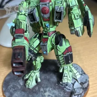 Описание картинки Riptide Battlesuit от launit по цене 7 000руб | Свободный Рынок Миниатюр - СРМ