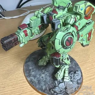 Описание картинки Riptide Battlesuit от launit по цене 7 000руб | Свободный Рынок Миниатюр - СРМ