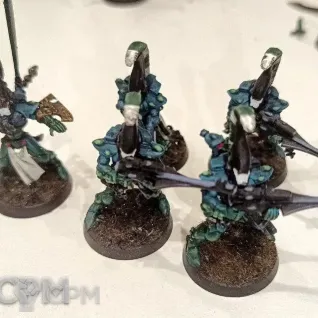 Описание картинки Dire Avengers оригинал от launit по цене 2 000руб | Свободный Рынок Миниатюр - СРМ