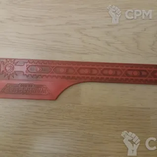 Описание картинки Combat Gauge (линейка) от Fledermaus по цене 400руб | Свободный Рынок Миниатюр - СРМ
