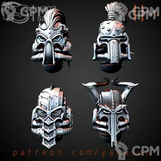 Описание картинки CSM Helmets v3 от Стальные Небеса по цене 60руб | Свободный Рынок Миниатюр - СРМ