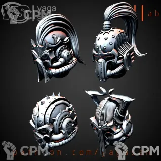 Описание картинки CSM Helmets v3 от Стальные Небеса по цене 60руб | Свободный Рынок Миниатюр - СРМ