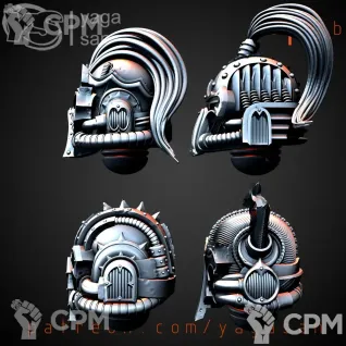 Описание картинки CSM Helmets v3 от Стальные Небеса по цене 60руб | Свободный Рынок Миниатюр - СРМ