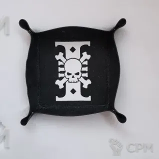 Описание картинки Dice Tray Deathwatch /Лоток/Дайс Трей/Арена/Тарелка дозор сметри/ дезвоч от Krontwar по цене 4 000руб | Свободный Рынок Миниатюр - СРМ