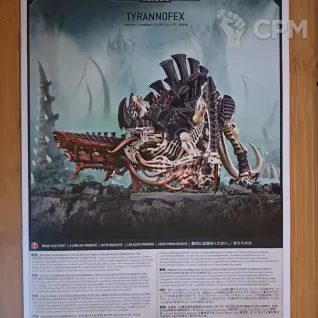 Описание картинки Tyrannofex, на литниках от Пилорама по цене 5 400руб | Свободный Рынок Миниатюр - СРМ