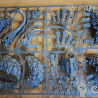 Описание картинки Tyrannofex, на литниках от Black Legion Hall по цене 5 940руб | Свободный Рынок Миниатюр - СРМ