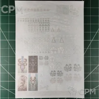 Описание картинки Alpha Legion Transfer Sheet Декали Оригинал GW от Vault Boy по цене 5 298руб | Свободный Рынок Миниатюр - СРМ