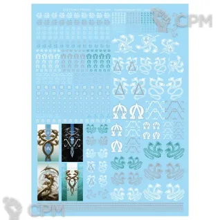 Описание картинки Alpha Legion Transfer Sheet Декали Оригинал GW от Vault Boy по цене 5 298руб | Свободный Рынок Миниатюр - СРМ