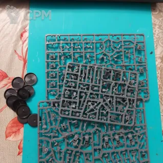 Описание картинки Veteran Guardsmen от Alcoholized corpse по цене 4 100руб | Свободный Рынок Миниатюр - СРМ