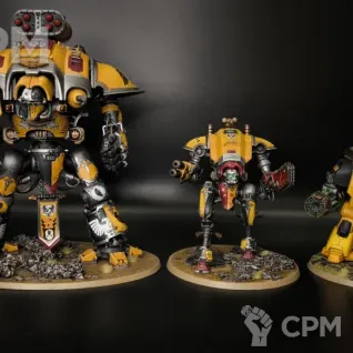Описание картинки Сборка, покрас, магнетизация миниатюр от Dry Brush Studio по цене 2 500руб | Свободный Рынок Миниатюр - СРМ