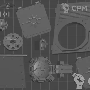 Описание картинки Универсальный набор Chaos Predator Annihilator/Destructor + битсы(закачка) от WAAAAAAGHshop по цене 2 500руб | Свободный Рынок Миниатюр - СРМ