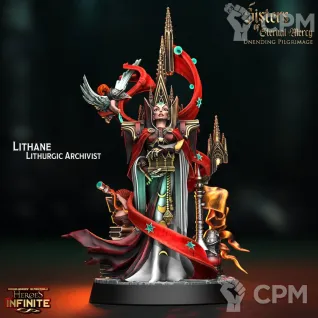 Описание картинки Lithane Lithurgic Archivist от Brutality по цене 450руб | Свободный Рынок Миниатюр - СРМ