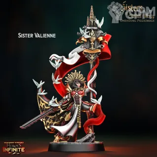 Описание картинки Sister Valienne от Brutality по цене 450руб | Свободный Рынок Миниатюр - СРМ