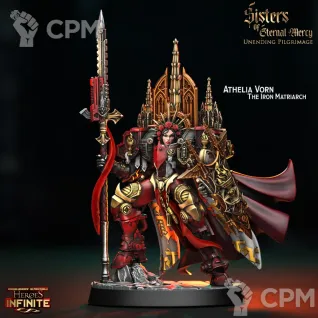 Описание картинки Athelia Vorn the Iron Matriarch от Brutality по цене 800руб | Свободный Рынок Миниатюр - СРМ