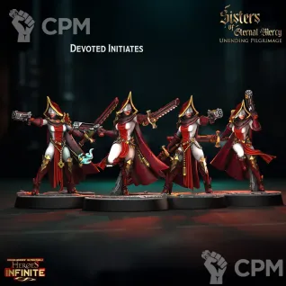 Описание картинки Devoted Initiate 4 шт от Brutality по цене 850руб | Свободный Рынок Миниатюр - СРМ