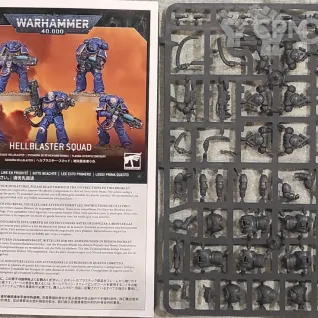 Описание картинки SPACE MARINES HELLBLASTERS от Магазин Хобби по цене 5 200руб | Свободный Рынок Миниатюр - СРМ
