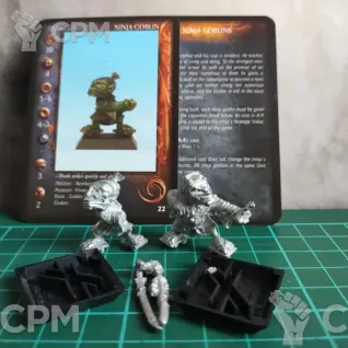 Описание картинки Ninja Goblin 2 от Old Red Goblin по цене 3 000руб | Свободный Рынок Миниатюр - СРМ