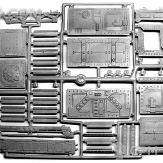 Описание картинки Химический Завод, пластиковый модульный ландшафт от Soul Dark по цене 2 200руб | Свободный Рынок Миниатюр - СРМ