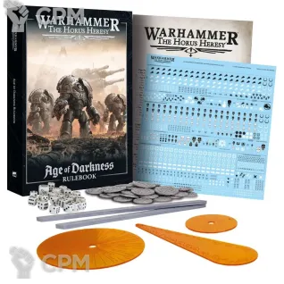Описание картинки Стартовый набор Warhammer The Horus Heresy AGE OF DARKNESS: SATURNINE на английском языке от Дауран по цене 25 000руб | Свободный Рынок Миниатюр - СРМ