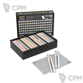 Описание картинки Набор красок и инструментов AK Interactive 3GEN WARGAME PAINT IT ALL BOX x72 от Дауран по цене 20 000руб | Свободный Рынок Миниатюр - СРМ
