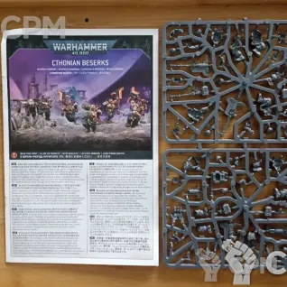 Описание картинки Cthonian Berserks, на литниках от Black Legion Hall по цене 4 950руб | Свободный Рынок Миниатюр - СРМ