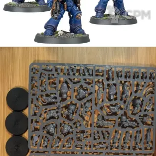 Описание картинки Heavy Intercessors  на литниках от Black Legion Hall по цене 4 950руб | Свободный Рынок Миниатюр - СРМ