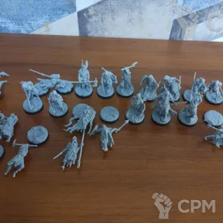 Описание картинки Deathrattle Skeletons от Ekzo по цене 1 300руб | Свободный Рынок Миниатюр - СРМ