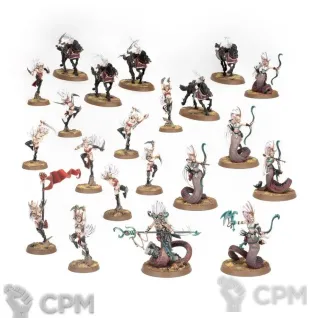 Описание картинки Набор Спирхед Warhammer: Age of Sigmar Daughters of Khaine Spearhead от Дауран по цене 12 500руб | Свободный Рынок Миниатюр - СРМ