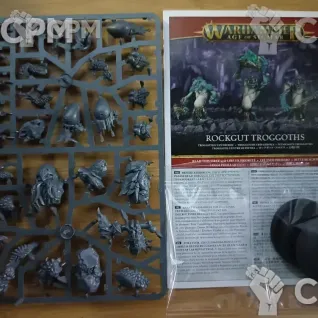 Описание картинки 3х Rockgut Troggoths, на литниках от Black Legion Hall по цене 3 740руб | Свободный Рынок Миниатюр - СРМ