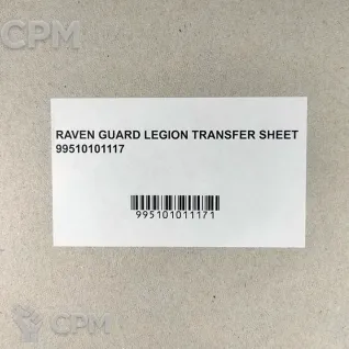 Описание картинки Raven Guard Legion Transfer Sheet Декали Оригинал GW от Vault Boy по цене 5 298руб | Свободный Рынок Миниатюр - СРМ