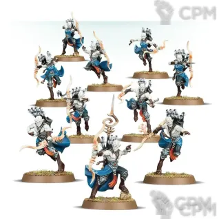 Описание картинки Набор миниатюр Warhammer Age of Sigmar Spearhead: Idoneth Deepkin Akhelian Tide Guard от Дауран по цене 12 000руб | Свободный Рынок Миниатюр - СРМ