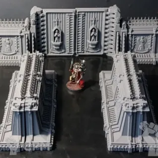 Описание картинки Набор террейна Adepta Sororitas от 3d_Bear по цене 3 550руб | Свободный Рынок Миниатюр - СРМ