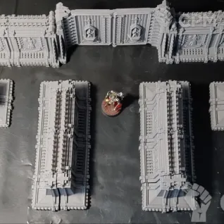 Описание картинки Набор террейна Adepta Sororitas от 3d_Bear по цене 3 550руб | Свободный Рынок Миниатюр - СРМ
