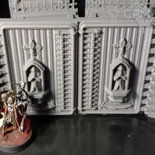 Описание картинки Набор террейна Adepta Sororitas от 3d_Bear по цене 3 550руб | Свободный Рынок Миниатюр - СРМ