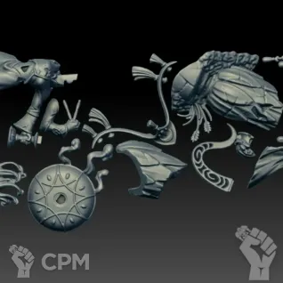 Описание картинки Cathallar (Scan) от AxeL's Forge по цене 200руб | Свободный Рынок Миниатюр - СРМ