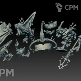 Описание картинки Alarith Stonemage (Scan) от AxeL's Forge по цене 300руб | Свободный Рынок Миниатюр - СРМ