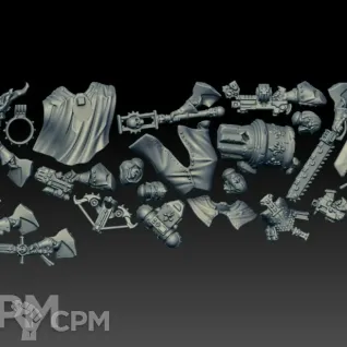 Описание картинки Canoness (Multipart) (Scan) от AxeL's Forge по цене 300руб | Свободный Рынок Миниатюр - СРМ