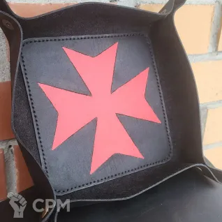 Описание картинки Dice Tray Black Templars/Дайс Трей/Арена/Тарелка/зелёный чёрные храмовники от Krontwar по цене 3 800руб | Свободный Рынок Миниатюр - СРМ