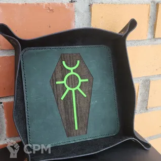 Описание картинки Necrons Dice Tray/Лоток/Дайс Трей/Арена/некроны от Krontwar по цене 3 800руб | Свободный Рынок Миниатюр - СРМ