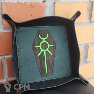 Описание картинки Necrons Dice Tray/Лоток/Дайс Трей/Арена/некроны от Krontwar по цене 3 800руб | Свободный Рынок Миниатюр - СРМ
