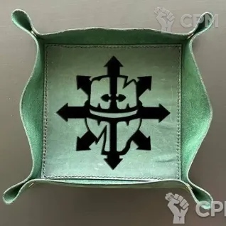 Описание картинки Chaos Knights Dice Tray/Лоток/Дайс Трей/Арена/Тарелка/ хаос рыцари от Krontwar по цене 3 000руб | Свободный Рынок Миниатюр - СРМ