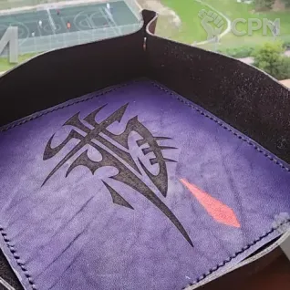 Описание картинки Dice Tray Drukhari/Лоток/Дайс Трей друкхари/Арена/Тарелка от Krontwar по цене 4 000руб | Свободный Рынок Миниатюр - СРМ