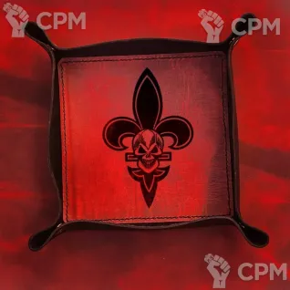Описание картинки Dice Tray Adepta Sororitas/Лоток/Дайс Трей Сёстры Битвы/Арена/Тарелка от Krontwar по цене 3 300руб | Свободный Рынок Миниатюр - СРМ