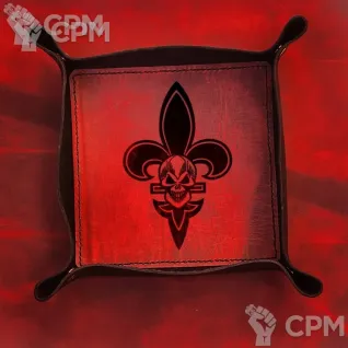 Описание картинки Dice Tray Adepta Sororitas/Лоток/Дайс Трей Сёстры Битвы/Арена/Тарелка от Krontwar по цене 3 300руб | Свободный Рынок Миниатюр - СРМ