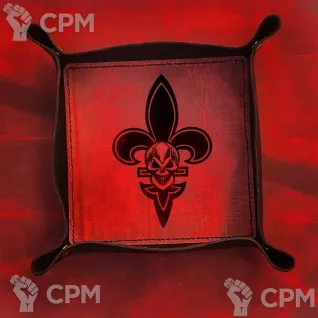 Описание картинки Dice Tray Adepta Sororitas/Лоток/Дайс Трей Сёстры Битвы/Арена/Тарелка от Krontwar по цене 3 500руб | Свободный Рынок Миниатюр - СРМ