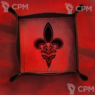 Описание картинки Dice Tray Adepta Sororitas/Лоток/Дайс Трей Сёстры Битвы/Арена/Тарелка от Krontwar по цене 3 300руб | Свободный Рынок Миниатюр - СРМ